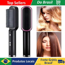 Brazil 2-in-1 Professional Multifunctional Fast Heating Curly Hair Comb Hair Straightener Set
