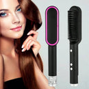 Brazil 2-in-1 Professional Multifunctional Fast Heating Curly Hair Comb Hair Straightener Set