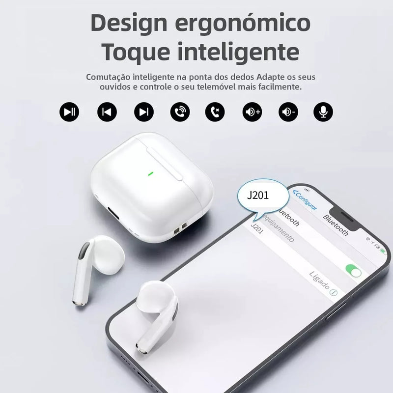 Bettdow Fone De Ouvido Sem Fio Bluetooth 5.3 De Terceira Geração Fone Sem Fio Bluetooth À Prova D'água HiFi
