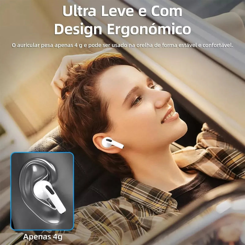 Bettdow Fone De Ouvido Sem Fio Bluetooth 5.3 De Terceira Geração Fone Sem Fio Bluetooth À Prova D'água HiFi